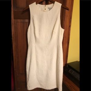 H&M cream print dress